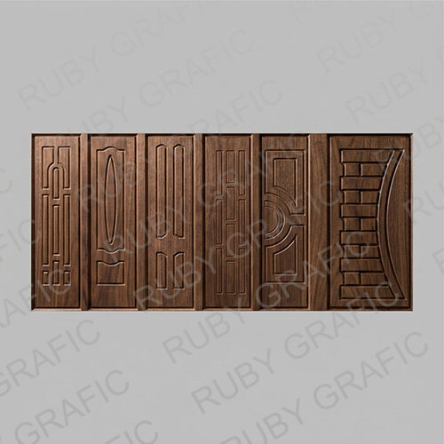 خرید طرح حکاکی درب مینیمال اداری