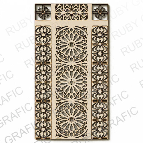 خرید طرح گره چینی درب و پنل  سی ان سی و لیزر
