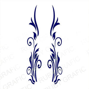 وکتور حکاکی درب - تابلو - پنل V curve سی ان سی - تصویر محصول