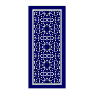 درب سی ان سی حکاکی گره چینی - تصویر محصول